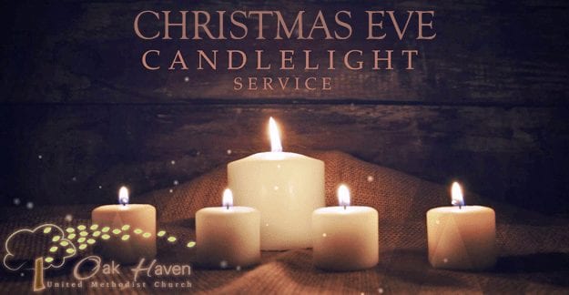 Christmas Eve Candlelight Service: December 24, 2018